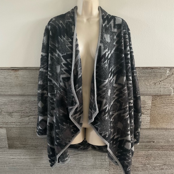 Lucky Brand open-front cardigan size large (Q1) - Picture 1 of 8